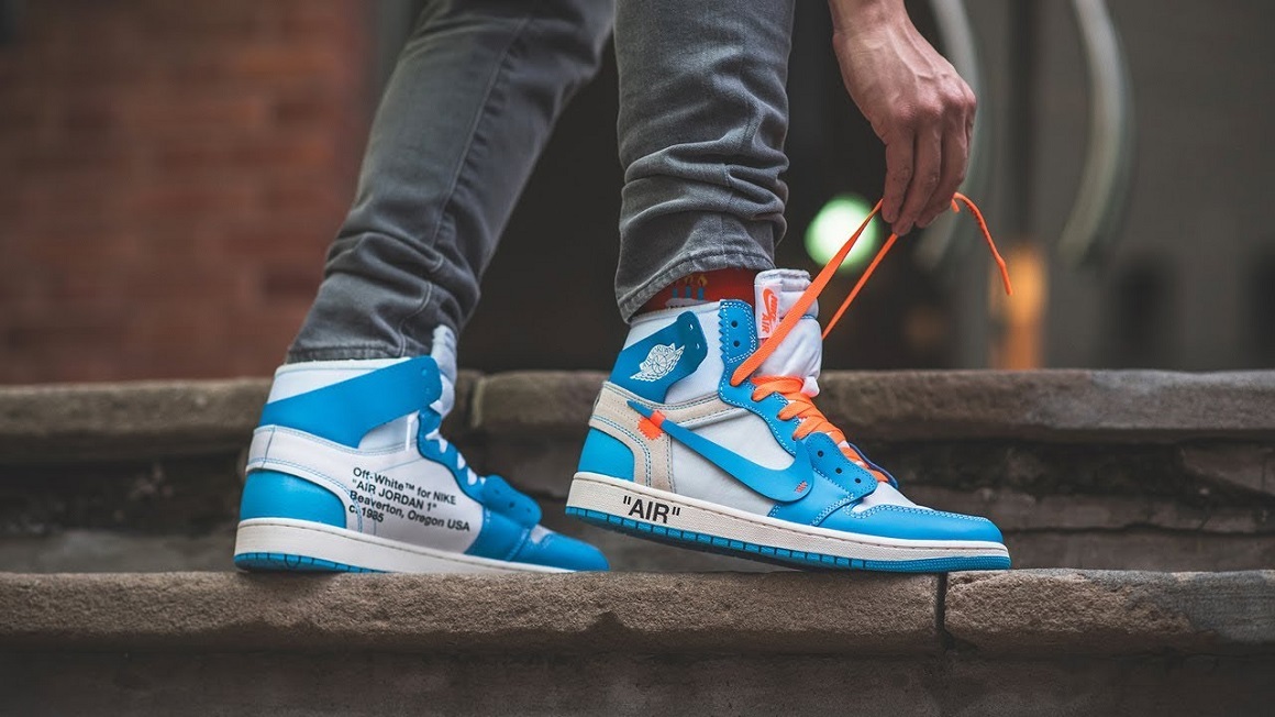 air jordan 1 off white unc
