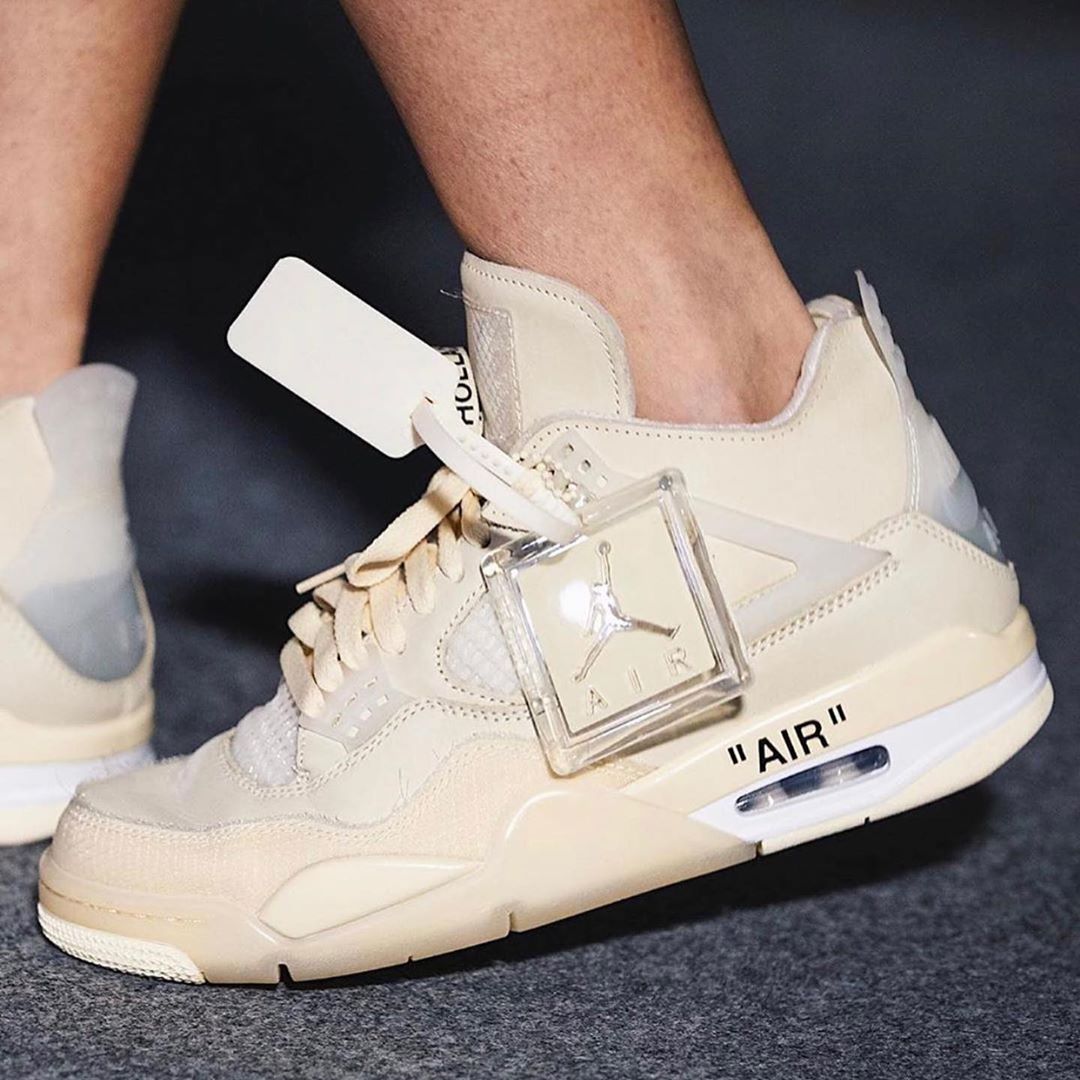 air jordan 4 x off white