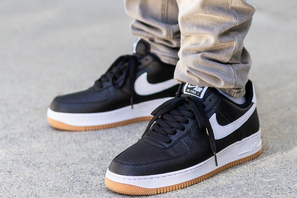 air force 1 black gum