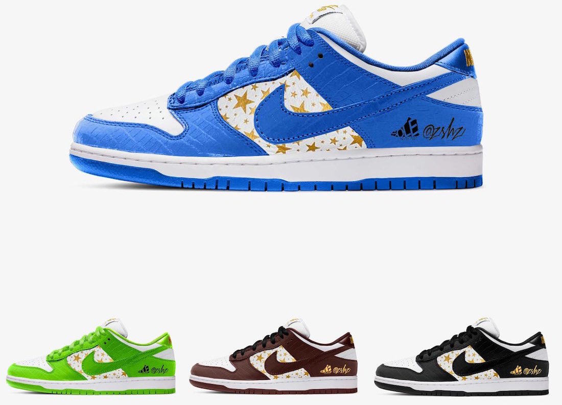 supreme dunks